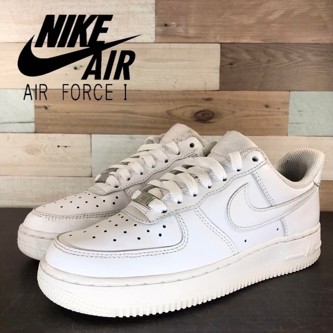 人気 定番 NIKE AIR FORCE 1 07 LOW WHITE エア フォース 1 ロー 