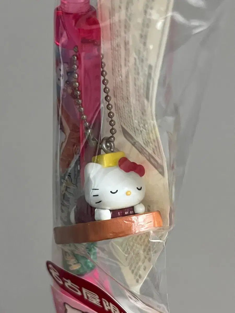 (未開封) ハローキティストラップ 앙버터 ボールペン