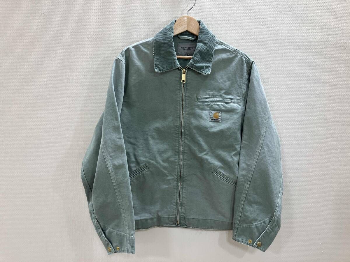carhartt カーハート DETROIT JACKET デトロイトジャケット コットンジャケット セージグリーン XS 春秋