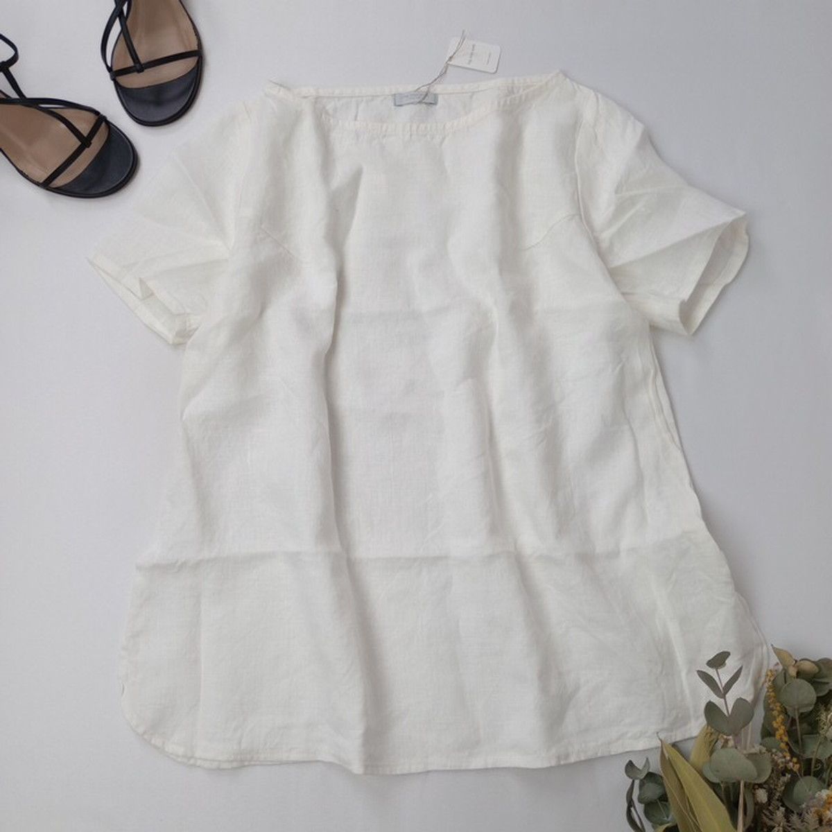 ◯新品 fog linen work フォグリネンワーク リネン 麻 100％ プル 