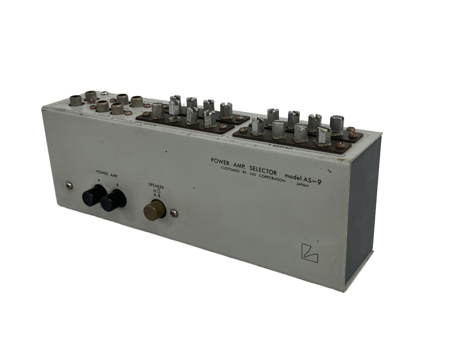 ラックスマン LUXMAN AS-9 パワーアンプ切替器 音響機材 アンプ