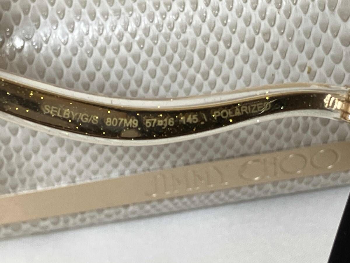 JIMMY CHOO ジミーチュウ SELBY/G/S 807M9 POLARISED サングラス
