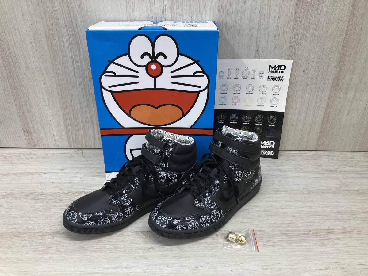 MAD FOOT ! STORM HI Doraemon Black Sneaker 27.0cm マッド フット ストーム ハイ ドラえもん ブラック スニーカー 藤沢大庭店