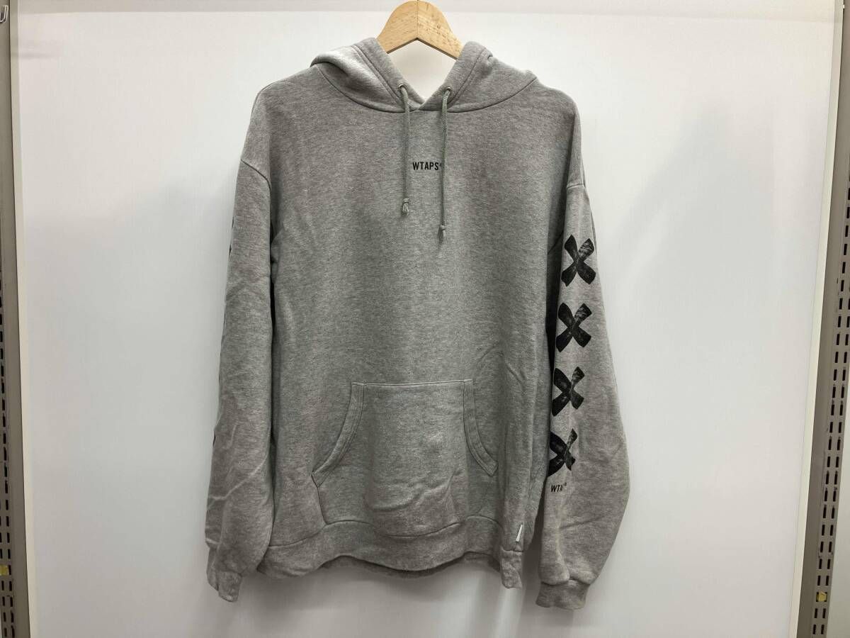 WTAPS ダブルタップス 20AW Screen Sweat Hoodie スクリーン スウェット フーディー サイズ02 グレー