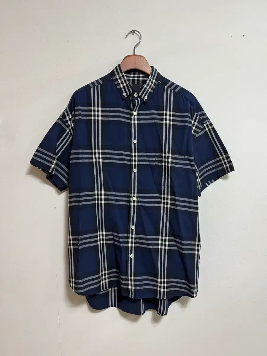 マイル럿 半袖 CHECK シャツ チェック柄