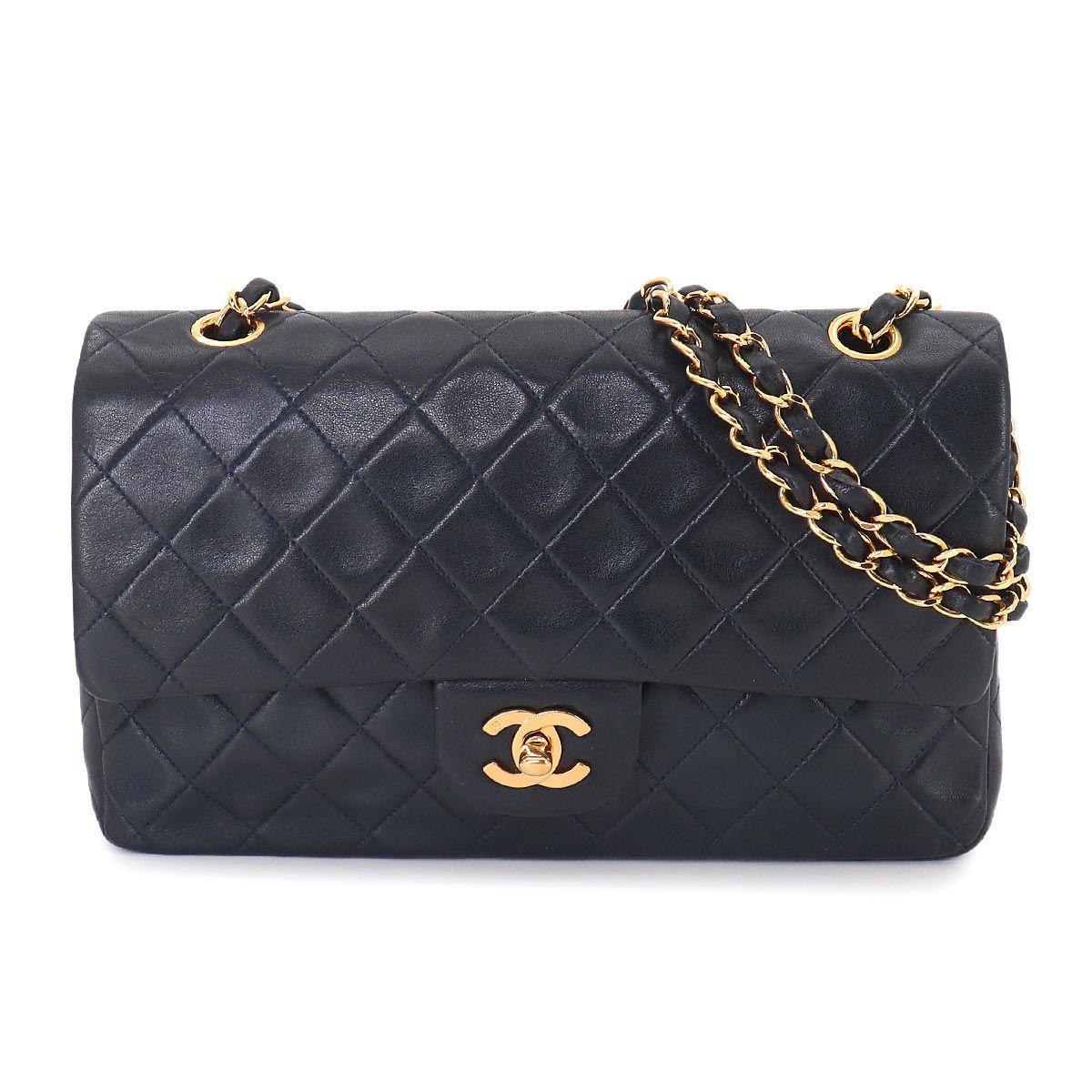 シャネル CHANEL マトラッセ 25 チェーン ショルダー バッグ