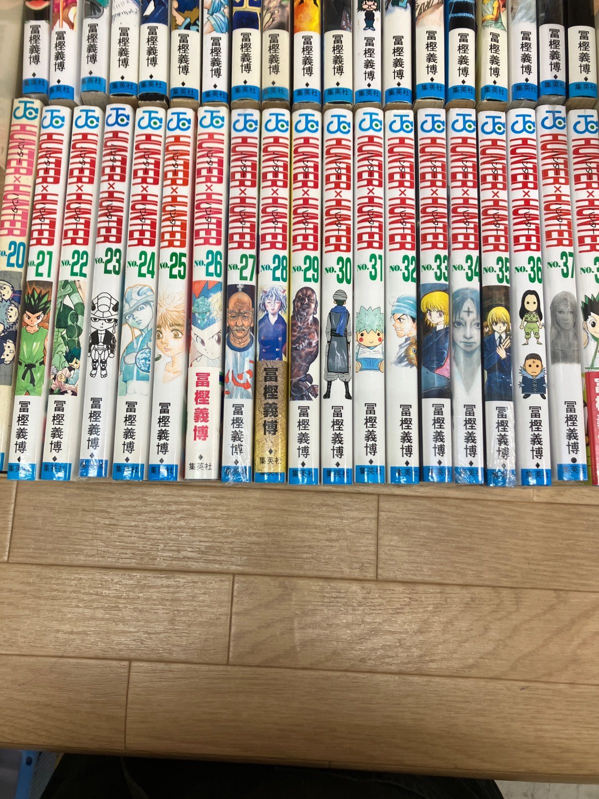 ☆①【未開封あり】ハンターハンター HUNTER×HUNTER 1~38巻 コミック