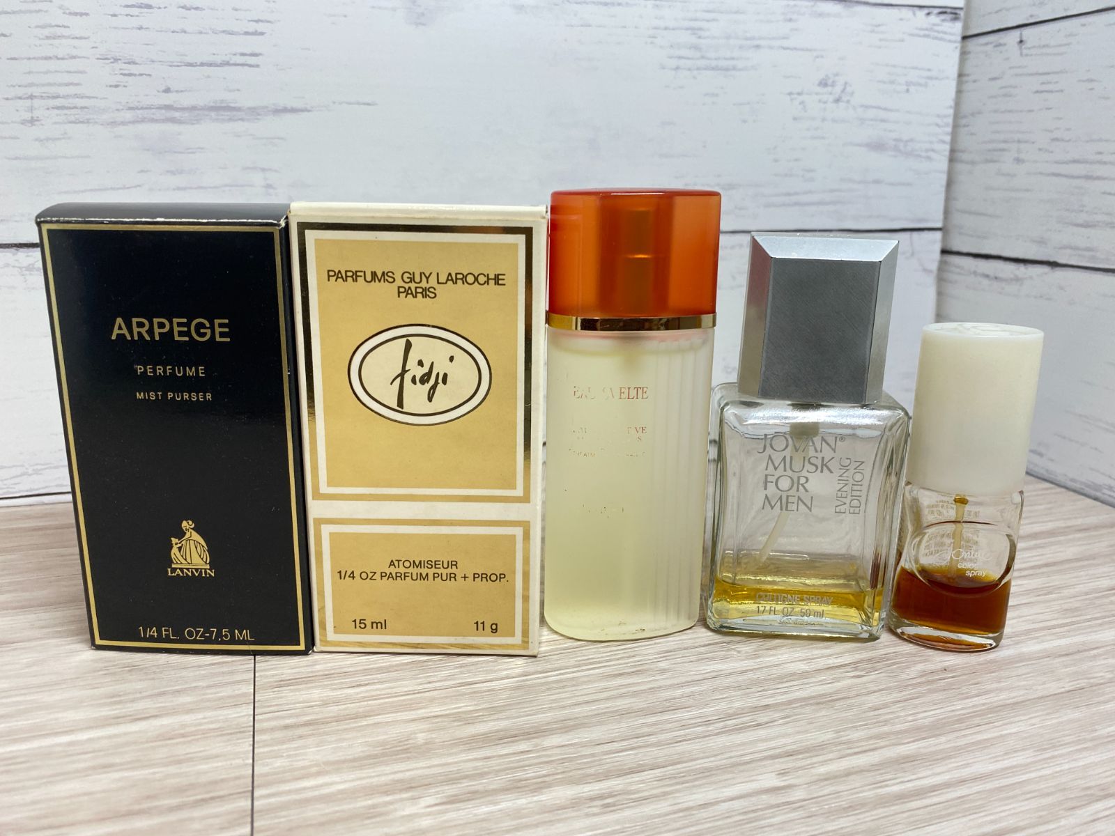 香水 ミニボトル 5点セット LANVIN ランバン ARPEGE JOVAN MUSK PARFUM