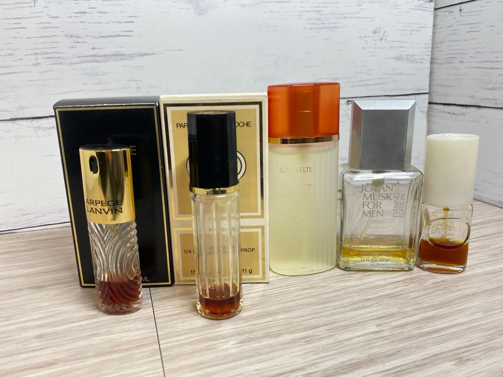 香水 ミニボトル 5点セット LANVIN ランバン ARPEGE JOVAN MUSK PARFUM