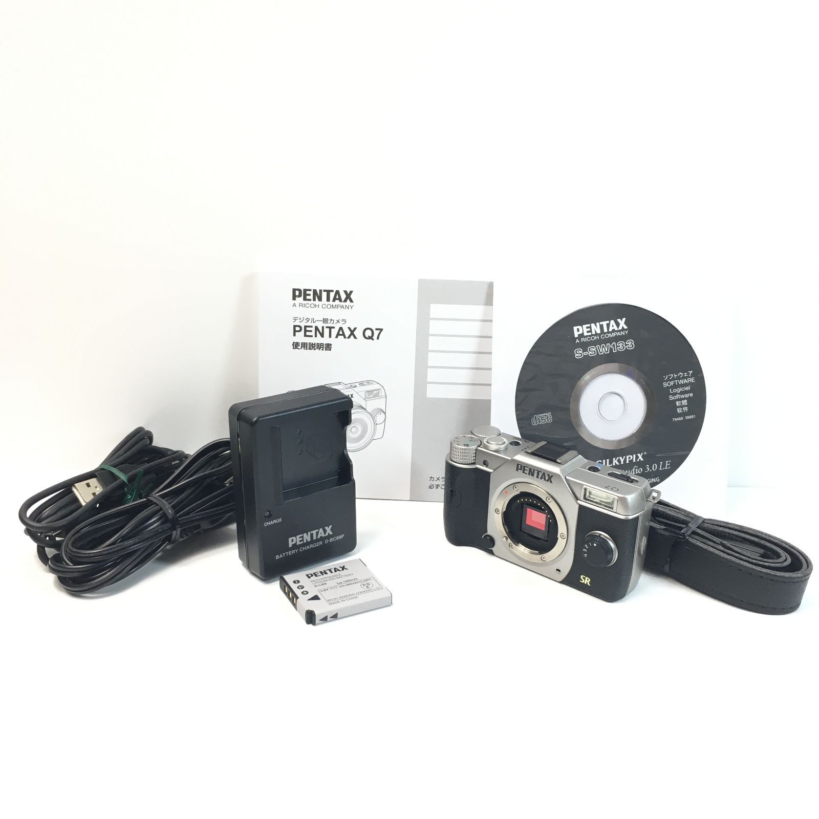 PENTAX ペンタックスミラーレス一眼 Q7 ボディ シルバー Q7 - メルカリ