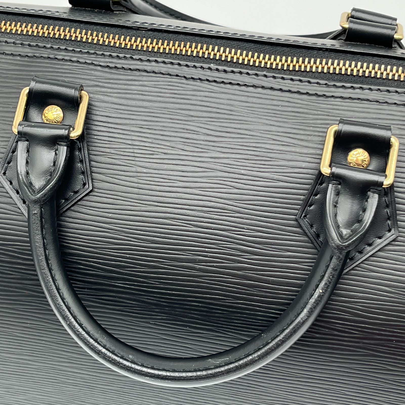 LOUIS VUITTON スピーディ 30 エピ ブラック ハンドバッグ ミニ 