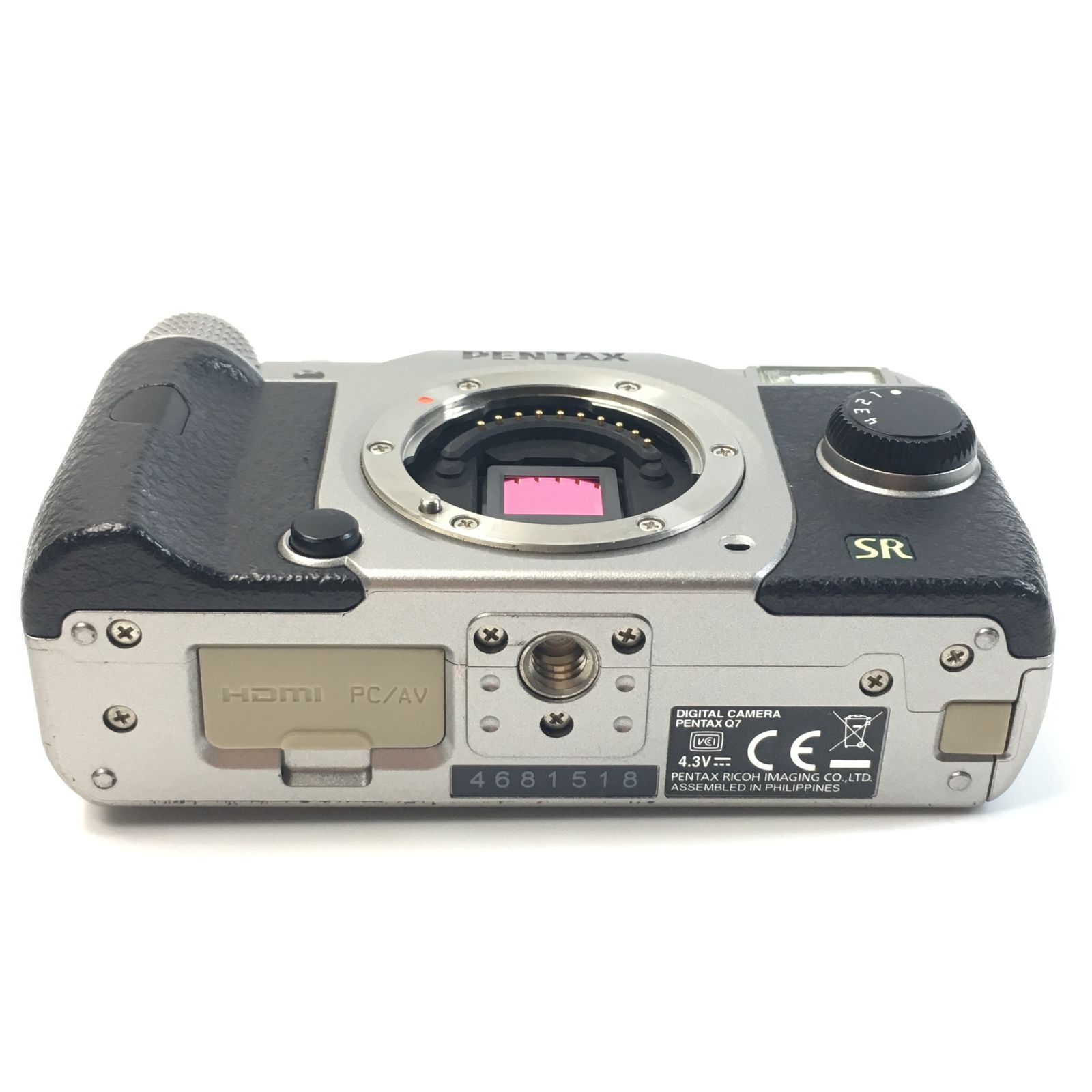 PENTAX ペンタックスミラーレス一眼 Q7 ボディ シルバー Q7 - メルカリ