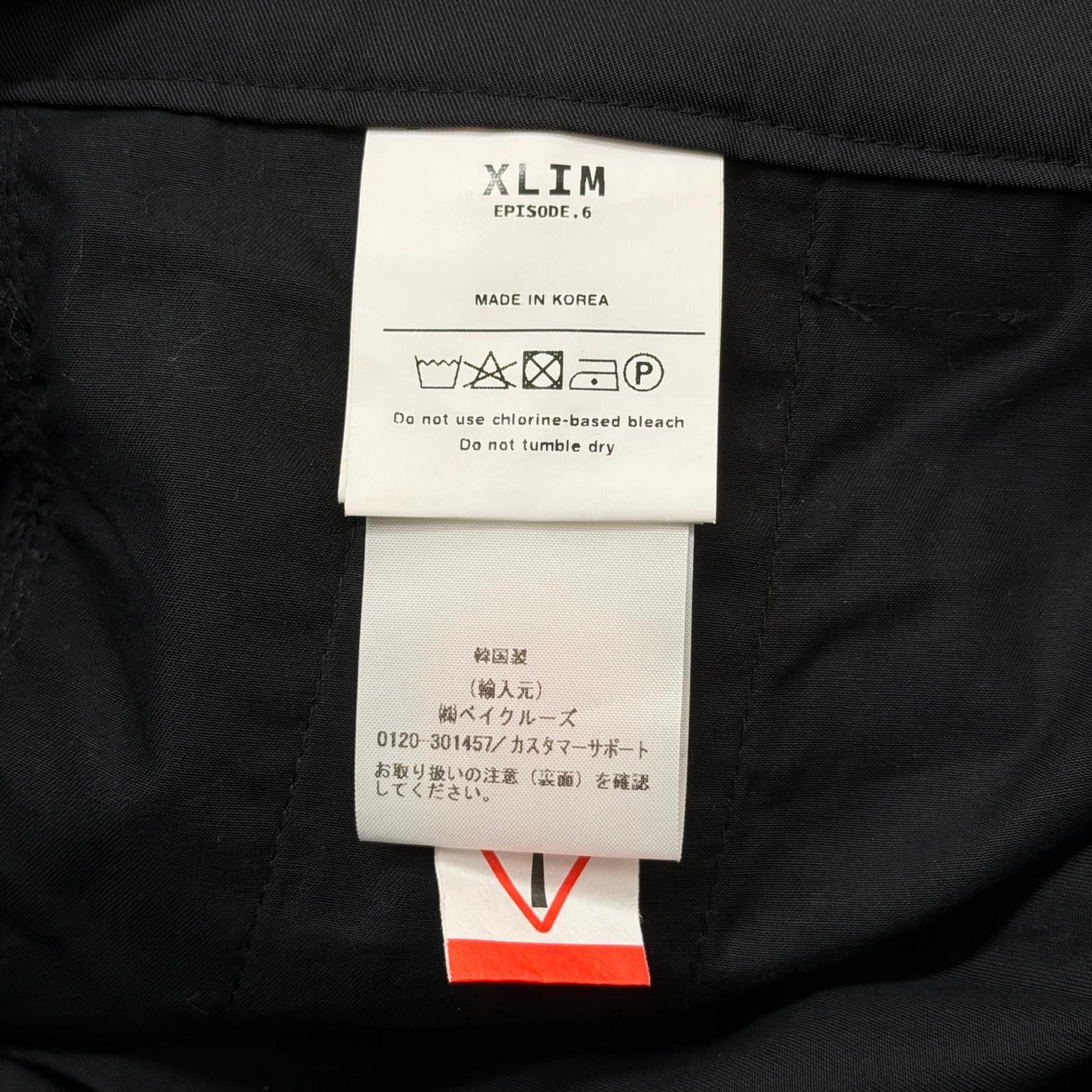 XLIM EP.6 07 TROUSERS 1タックトラウザー パンツ エクスリム EP6TR07