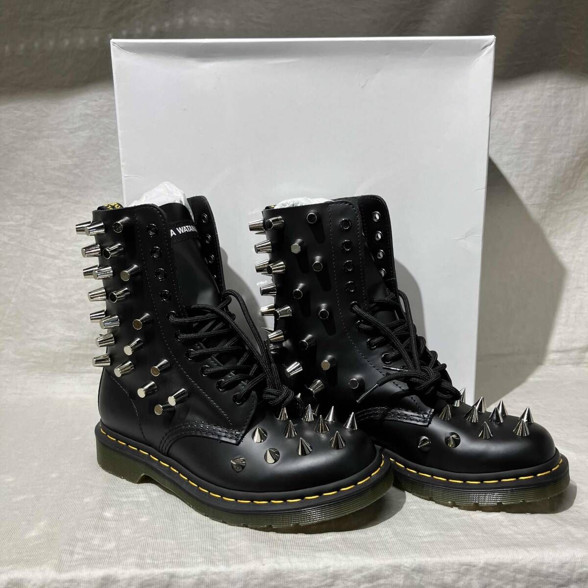25AW JUNYA WATANABE × Dr martins 1490 JW STUDS CUSTOM ジュンヤワタナベ ×ドクターマーチン