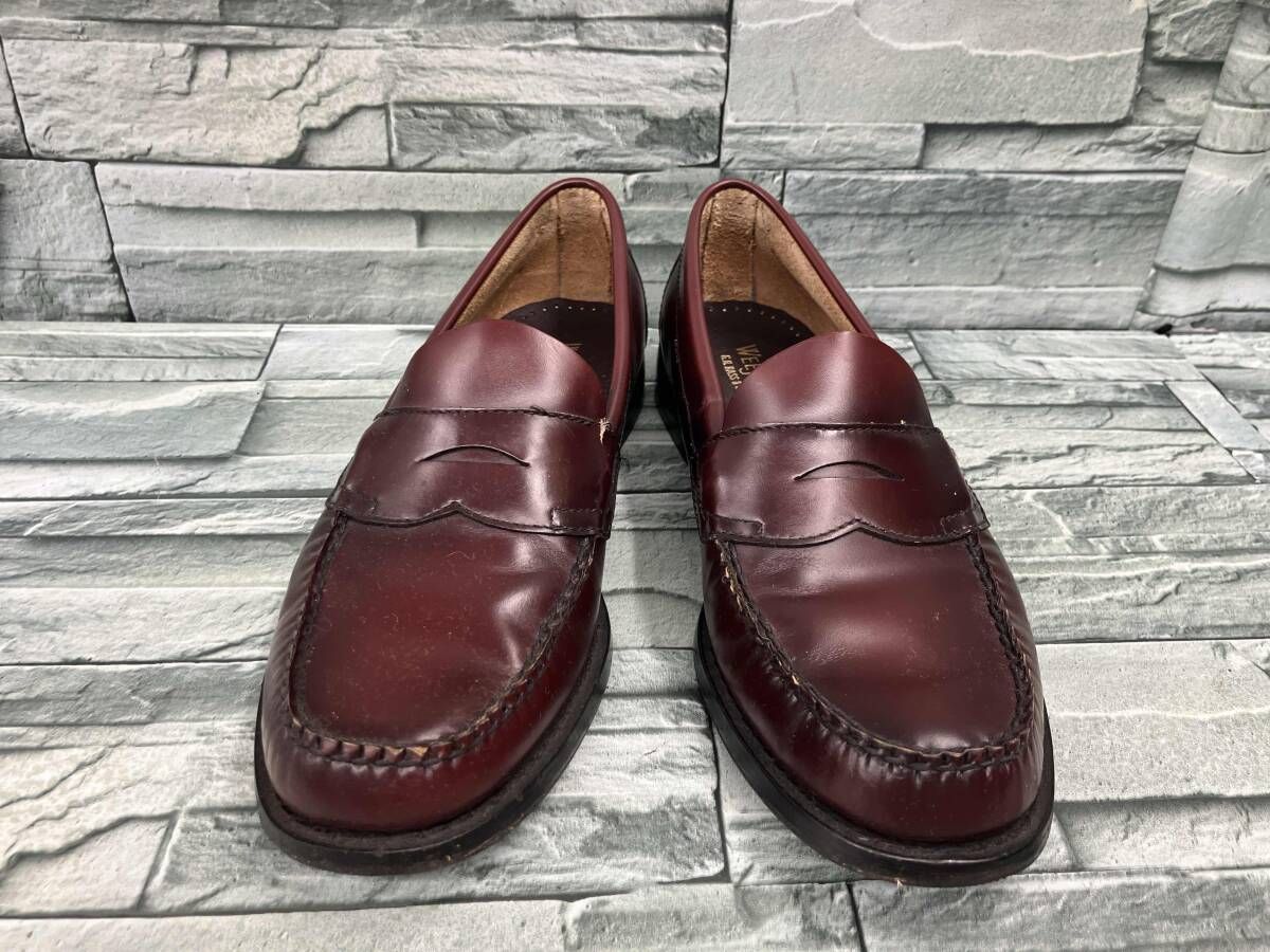 G.Ｈ.BASS WEEJUNS/BA11035J/ワイン/通年