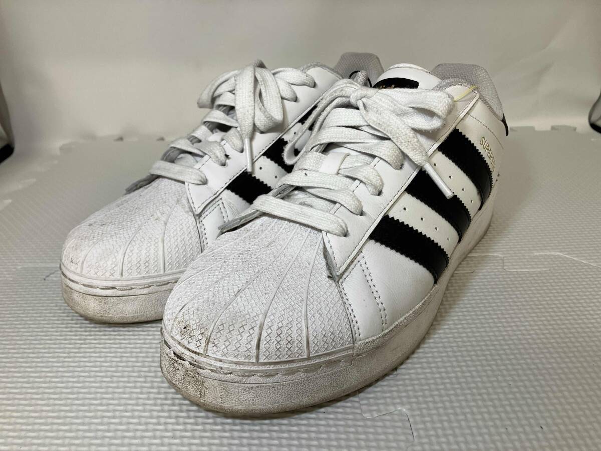 adidas Originals アディダス オリジナルス SUPERSTAR XLG フットウェアホワイト×コアブラック IF9995 サイズ27 傷汚れ有