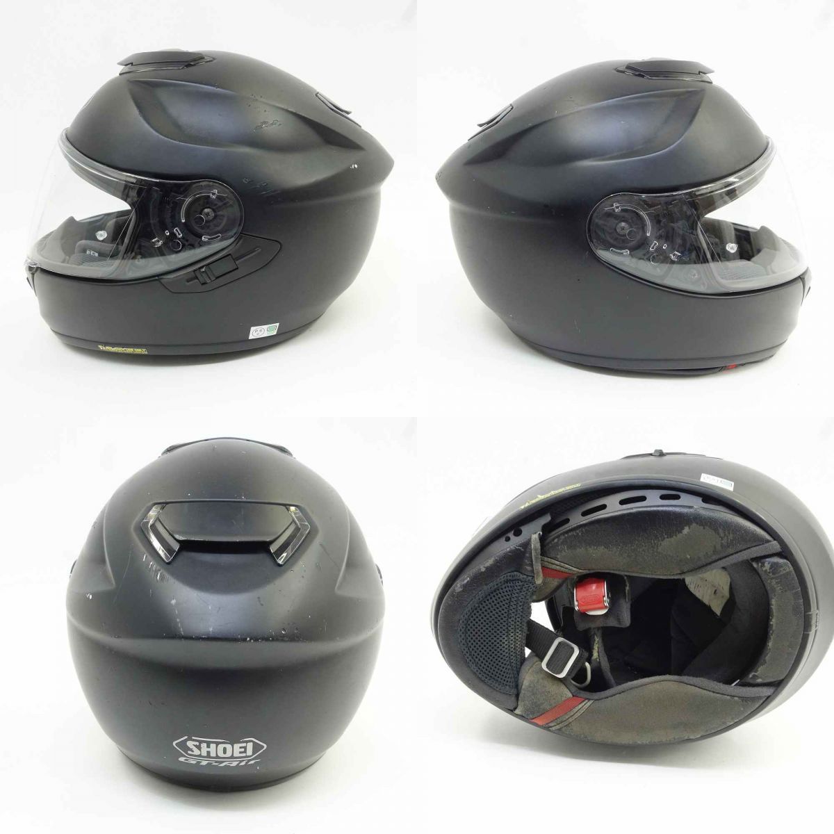 SHOEI ショウエイ GT-Air フルフェイス Lサイズ マットブラック SHOEI ショウエイ GT-Airフルフェイスヘルメット マットブラック 59cm
