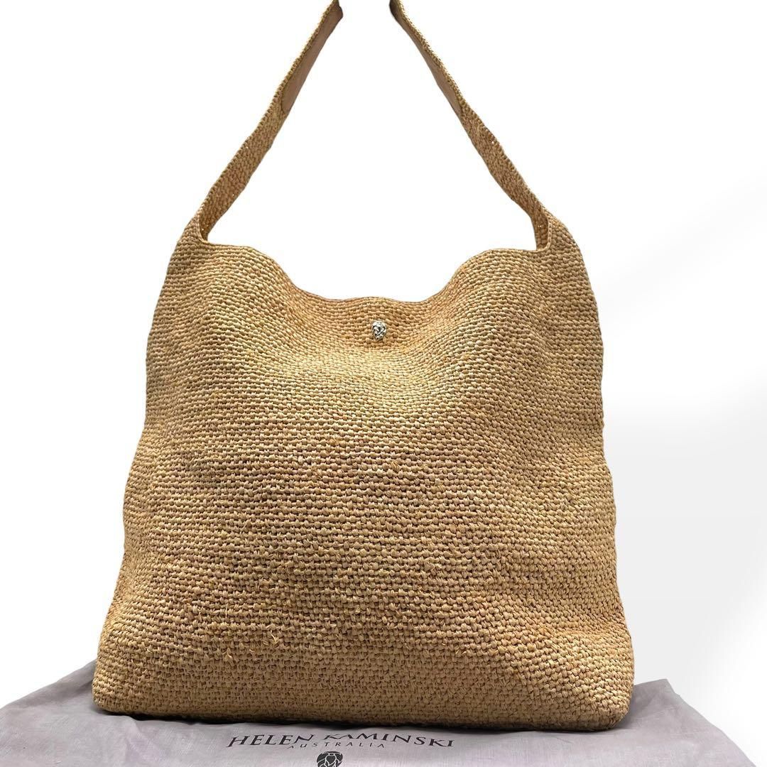 保存袋付き、ヘレンカミンスキーショルダーバッグ、未使用品。 美品 Helen Kaminski ヘレンカミンスキー ショルダーバッグ 保存袋
