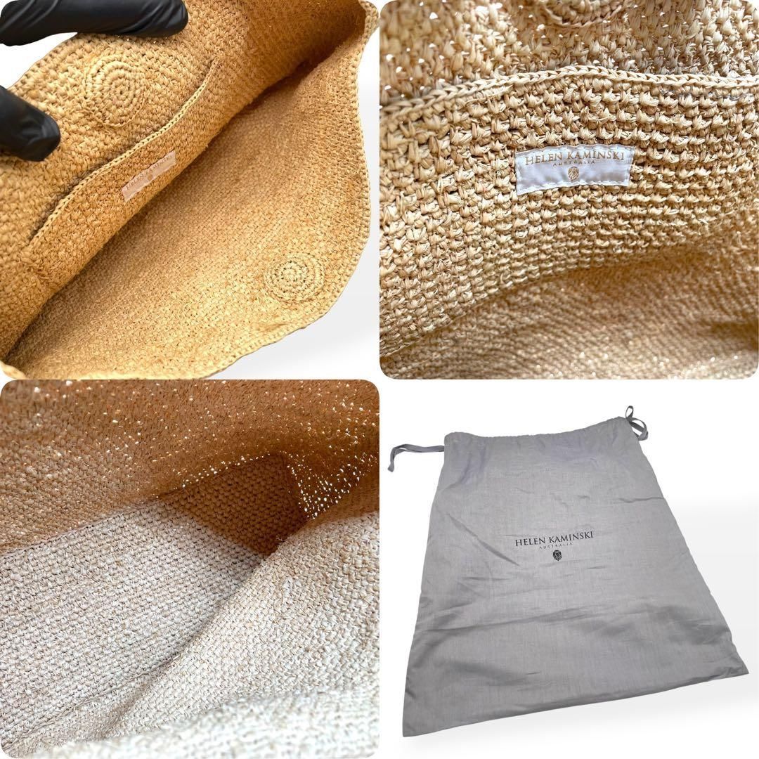 保存袋付き、ヘレンカミンスキーショルダーバッグ、未使用品。 美品 Helen Kaminski ヘレンカミンスキー ショルダーバッグ 保存袋