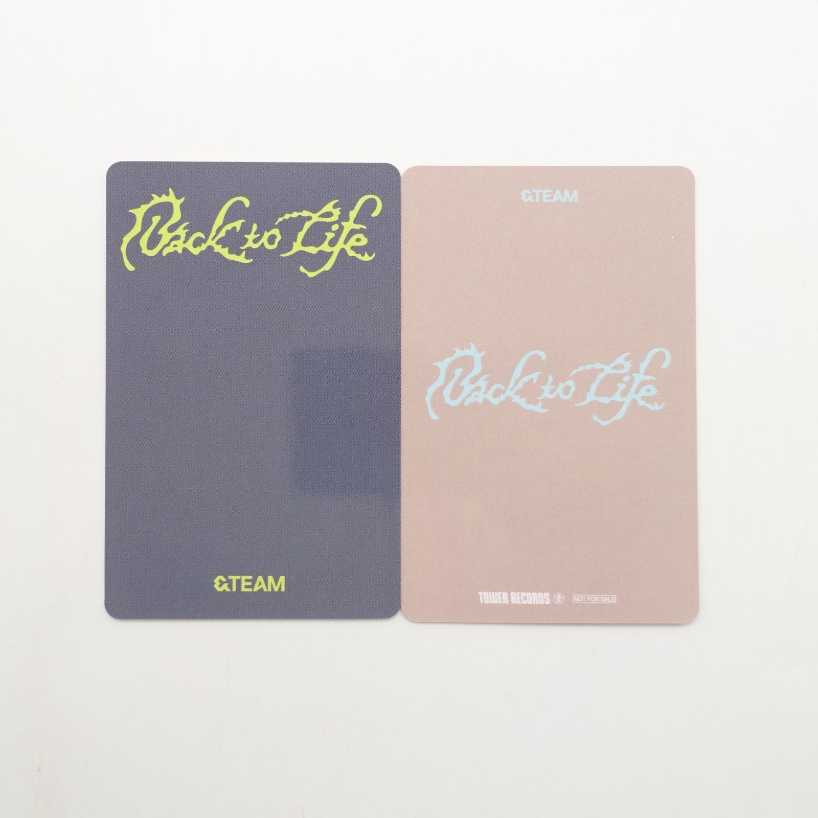 &TEAM フウマ Back to life 渋谷 限定 タワレコ 特典 トレカ フォト