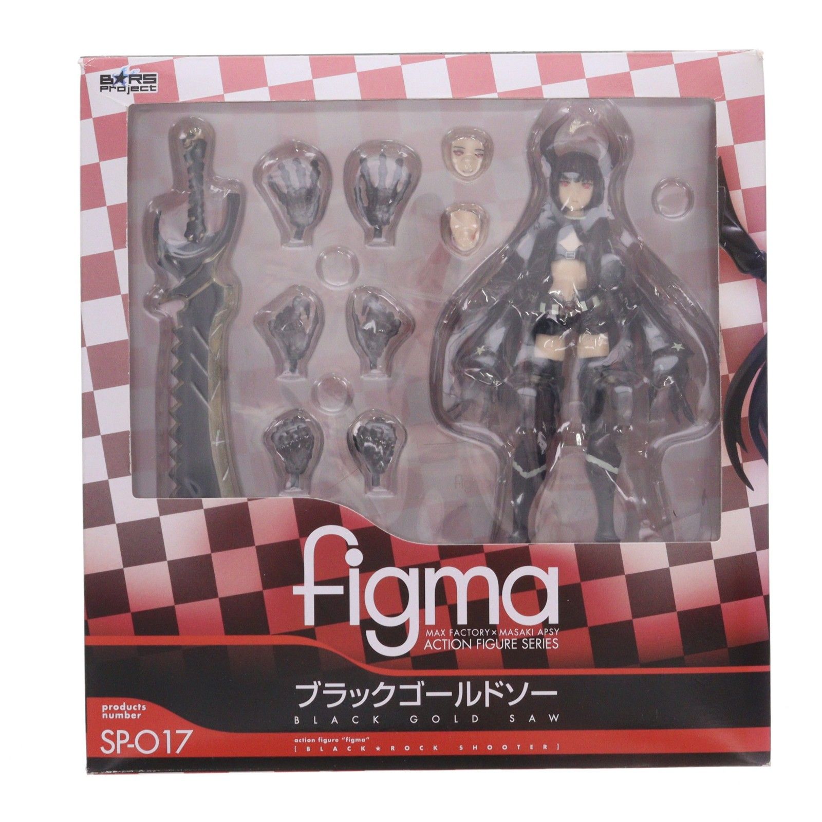 figma (Figma) SP-017 Black Gold Saw Black Rock Shooter Complete Product Action Figure BRS Project/Max Factory