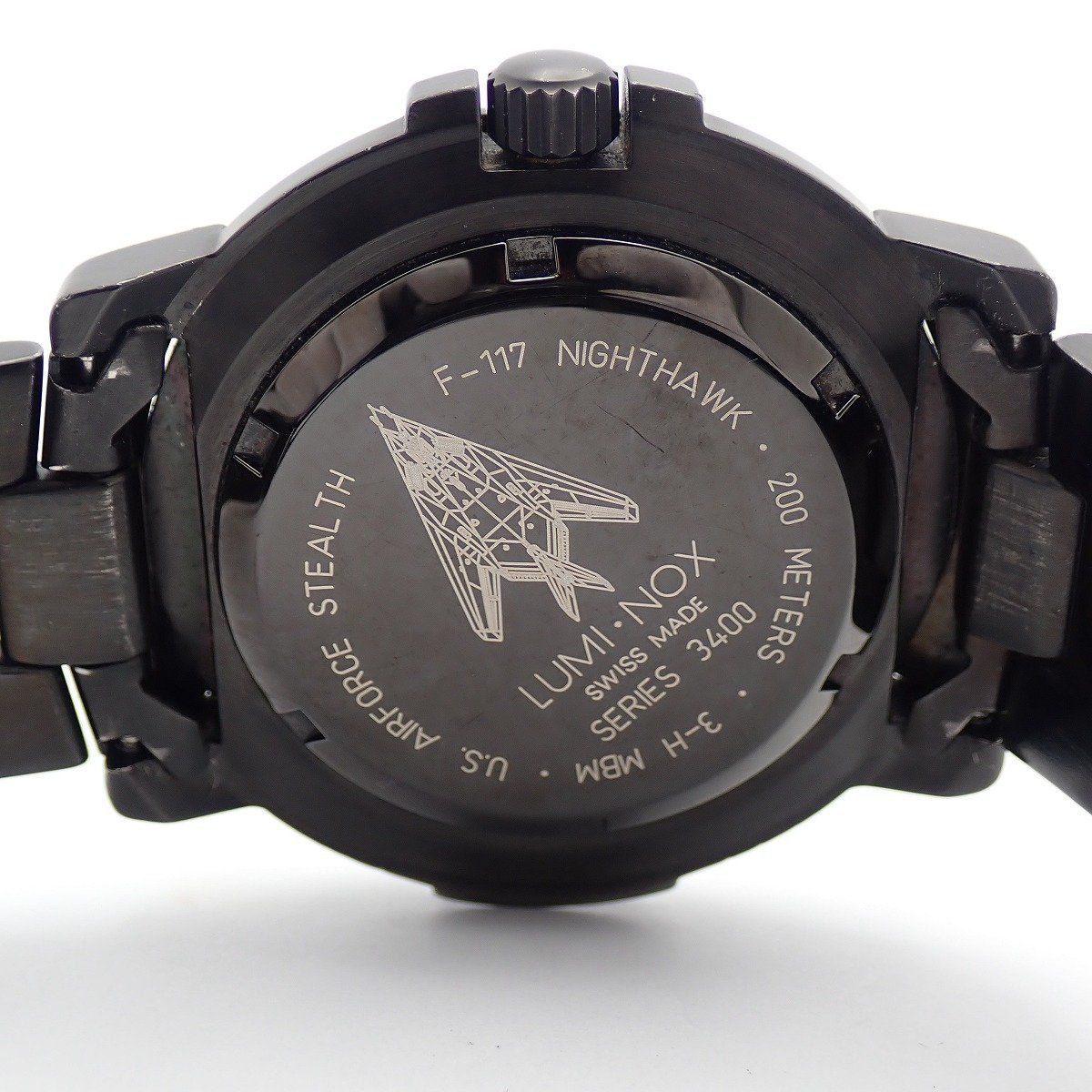 ベルト訳あり品】LUMINOX ルミノックス F-117 ナイトホーク クォーツ