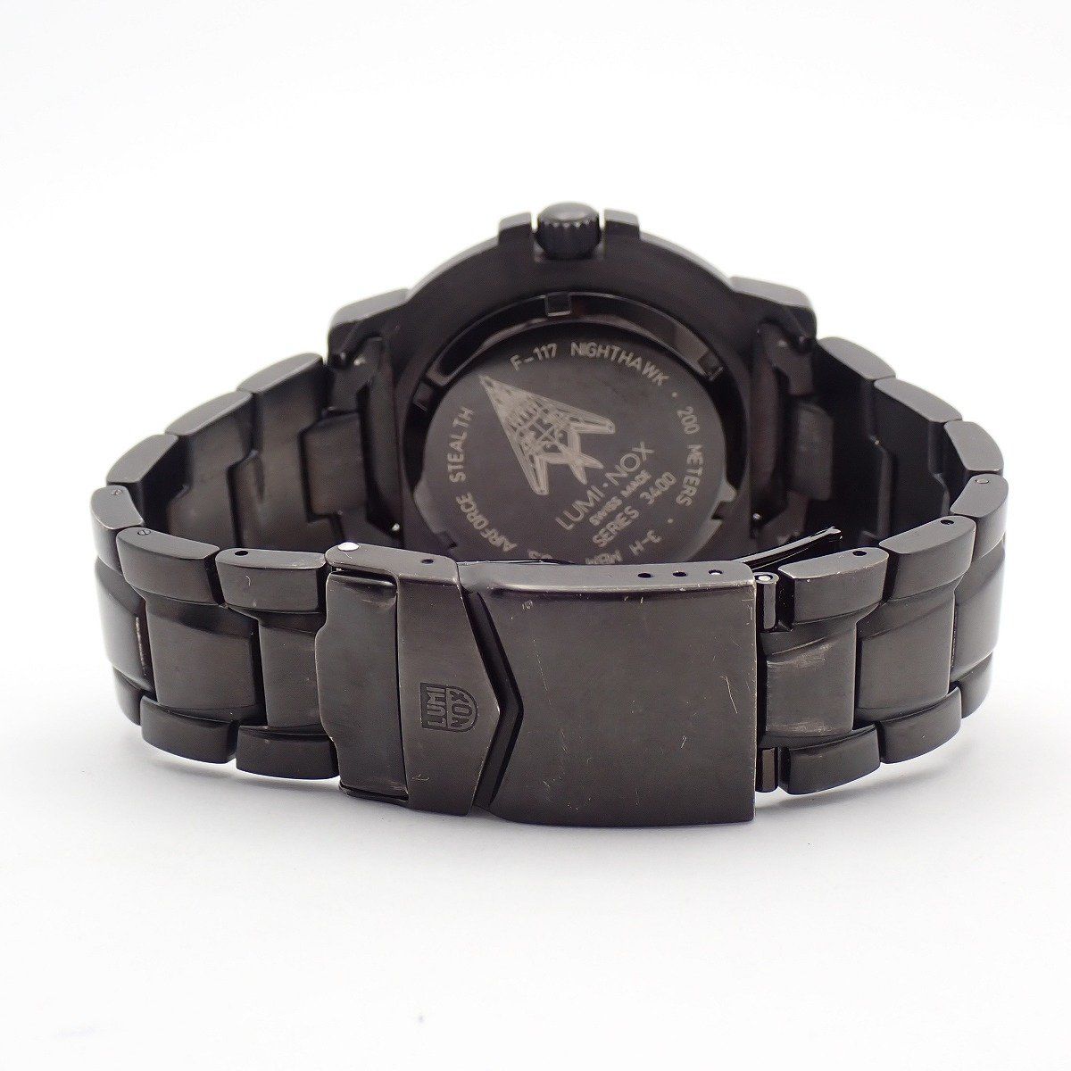 ベルト訳あり品】LUMINOX ルミノックス F-117 ナイトホーク クォーツ