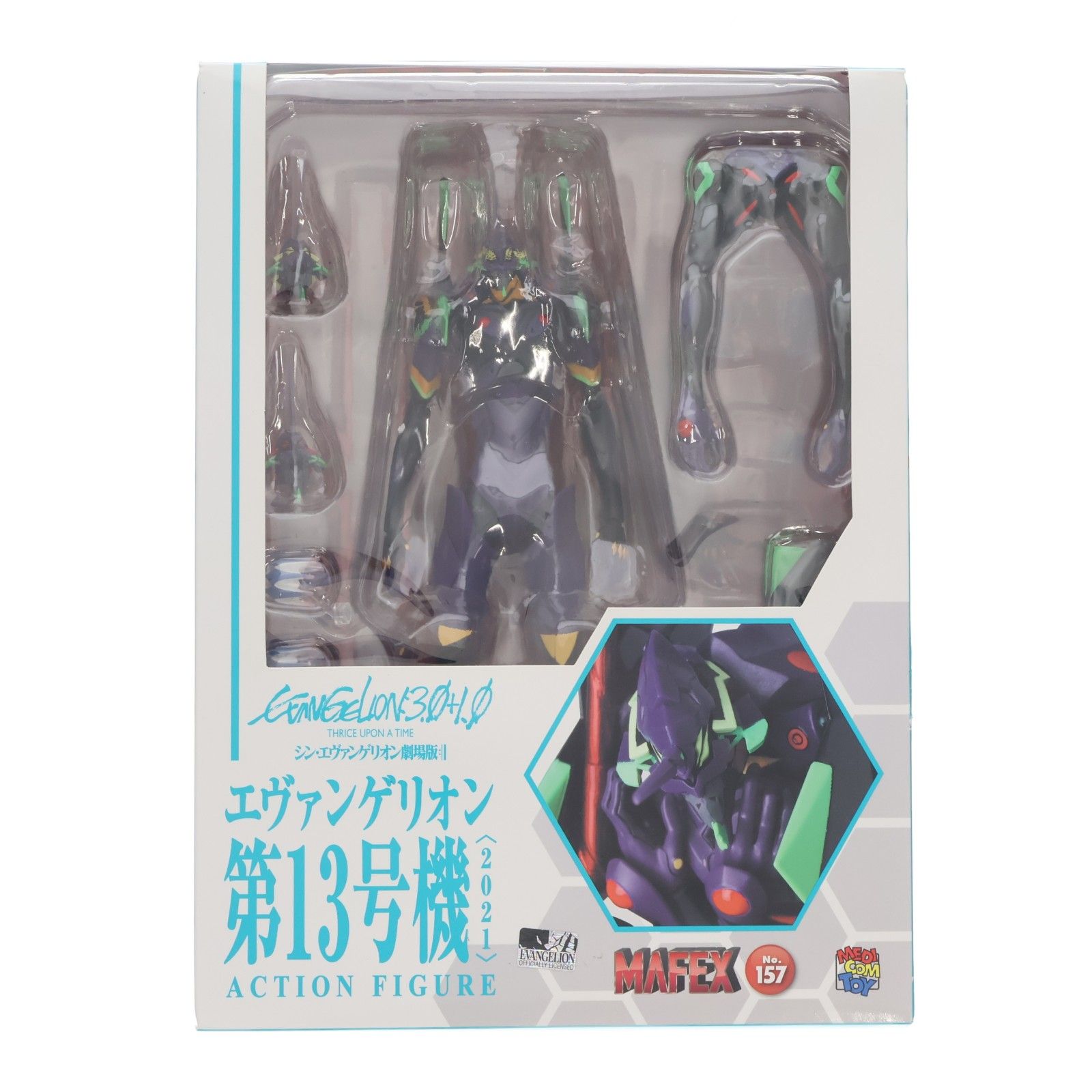 マフェックス No.157 MAFEX エヴァンゲリオン第13号機(2021) シン・エヴァンゲリオン劇場版 完成品 可動フィギュア メディコム・トイ