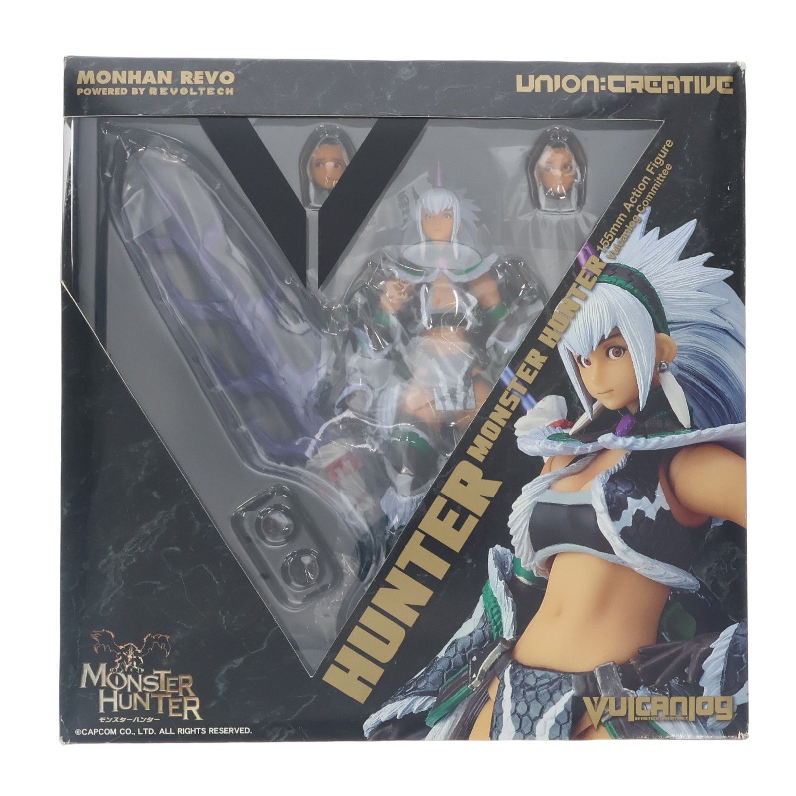 Vulcanlog(ヴァルカン-ログ) 021 モンハンリボ ハンター女剣士 キリンUシリーズ モンスターハンター 完成品 可動フィギュア ユニオンクリエイティブ