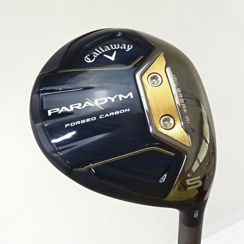 【三重店】callaway PARADYM フェアウェイウッド 5 18° 右利き Fujikura VENTUS TR 5-R FLEX:R ヘッドカバー付き(キャロウェイ/フジクラ/ゴルフ）【427-E045】
