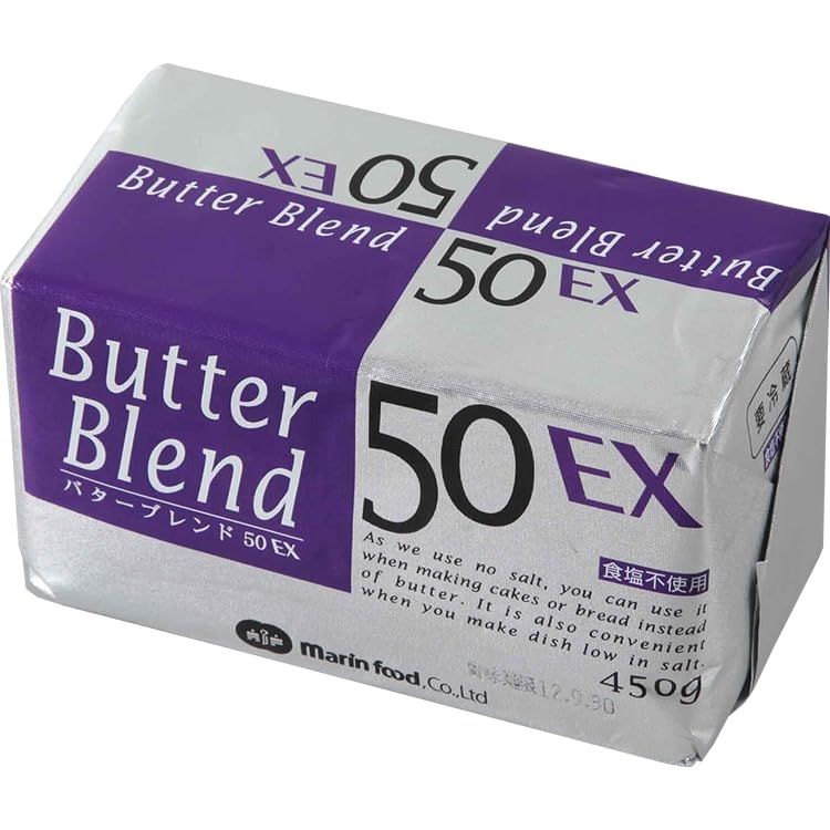 バターブレンド50EX(無塩) 450G 冷蔵【5個セット】
