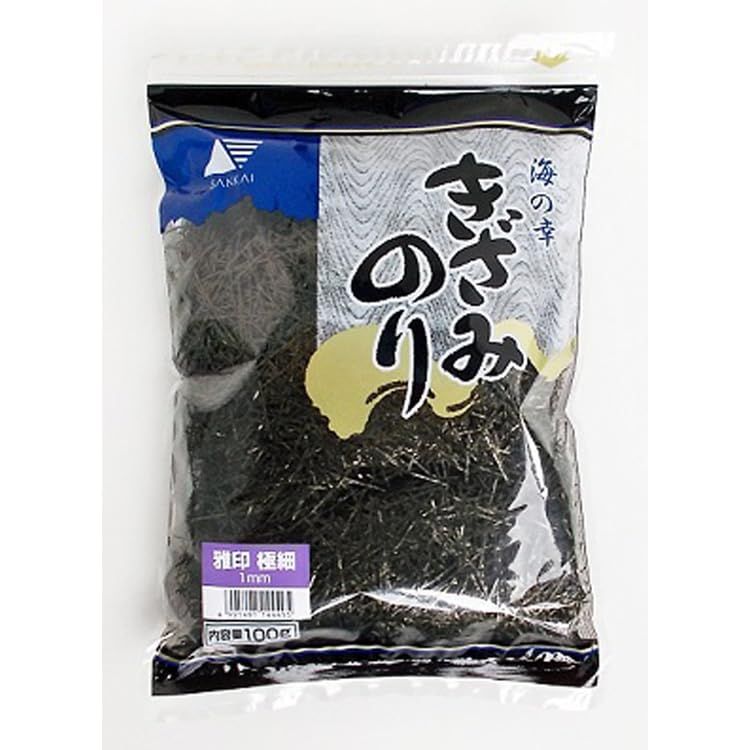 きざみのり雅印極細1MM 100G 常温【3個セット】