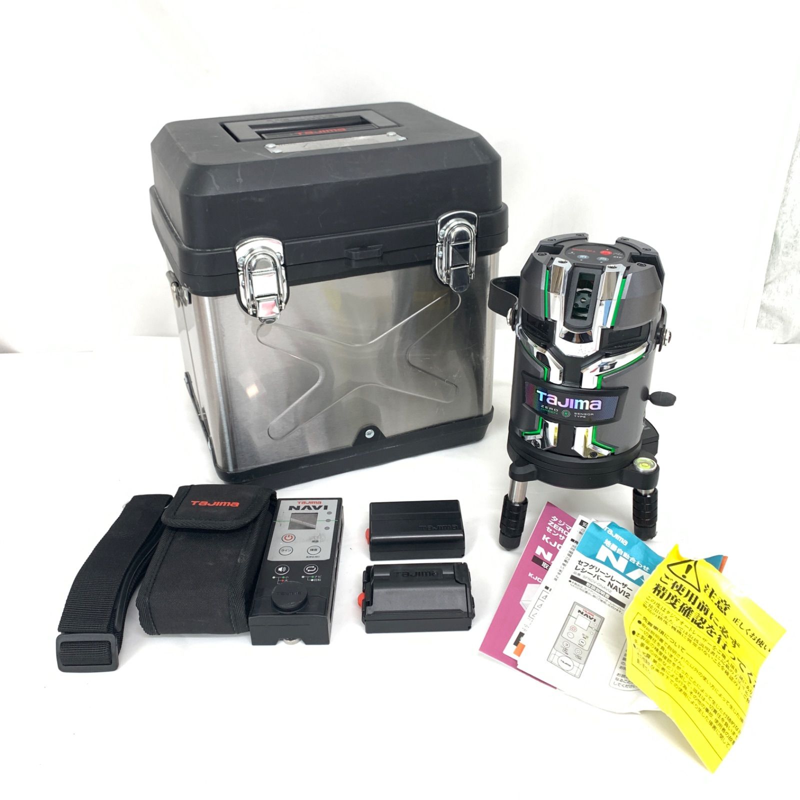 【中古美品】Tajima タジマ グリーンレーザー墨出し器 Zerog21sn-kjc　　M80715-1