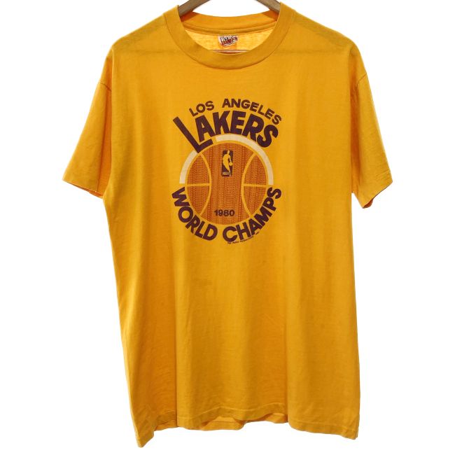【中古】　Hanes　Tシャツ　90s vintage　90年代　OLD　半袖　トップス　クルーネック　レイカーズ　優勝記念　オーバーサイズ　USA製　古着　/7309 7,608円