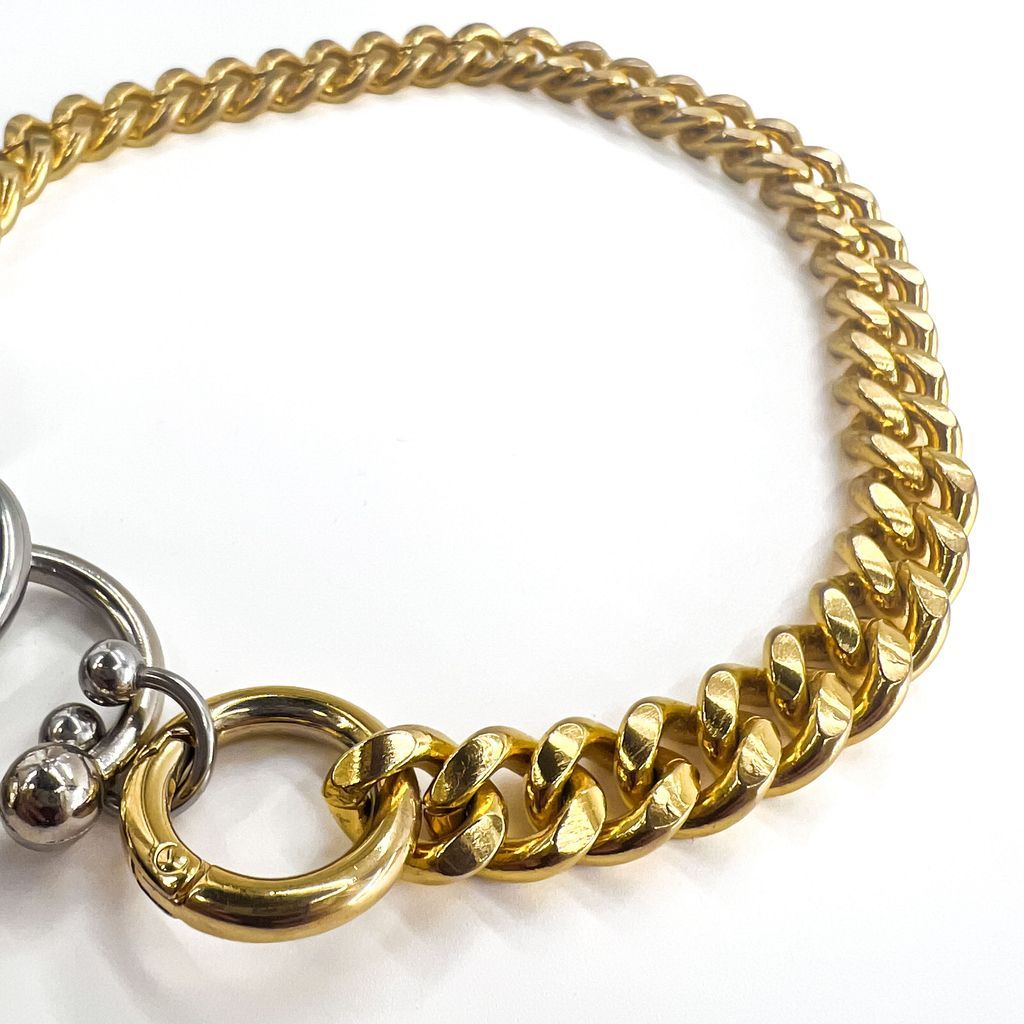 sacai ボディピアス ネックレス Body Pierce Necklace メタルチェーン