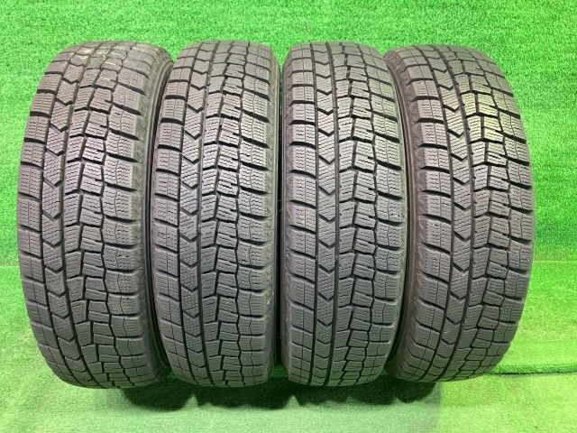 DUNLOP スタッドレス ダンロップ ウインターマックスWM02 155/65R13 4本 7ミリ 2022年