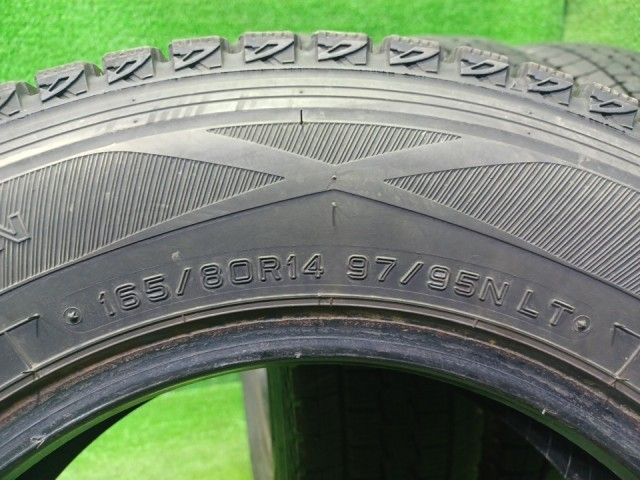 DUNLOP スタッドレス ダンロップ ウィンターマックスSV1 165/80R14 97/95N LT 4本
