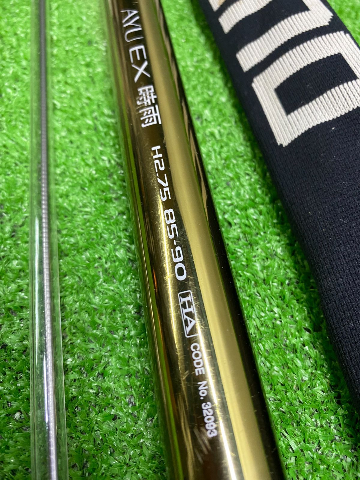 ○SIMANOシマノ AYUEX時雨2.75 8.5-90 釣り竿 鮎竿 保存袋付 中古