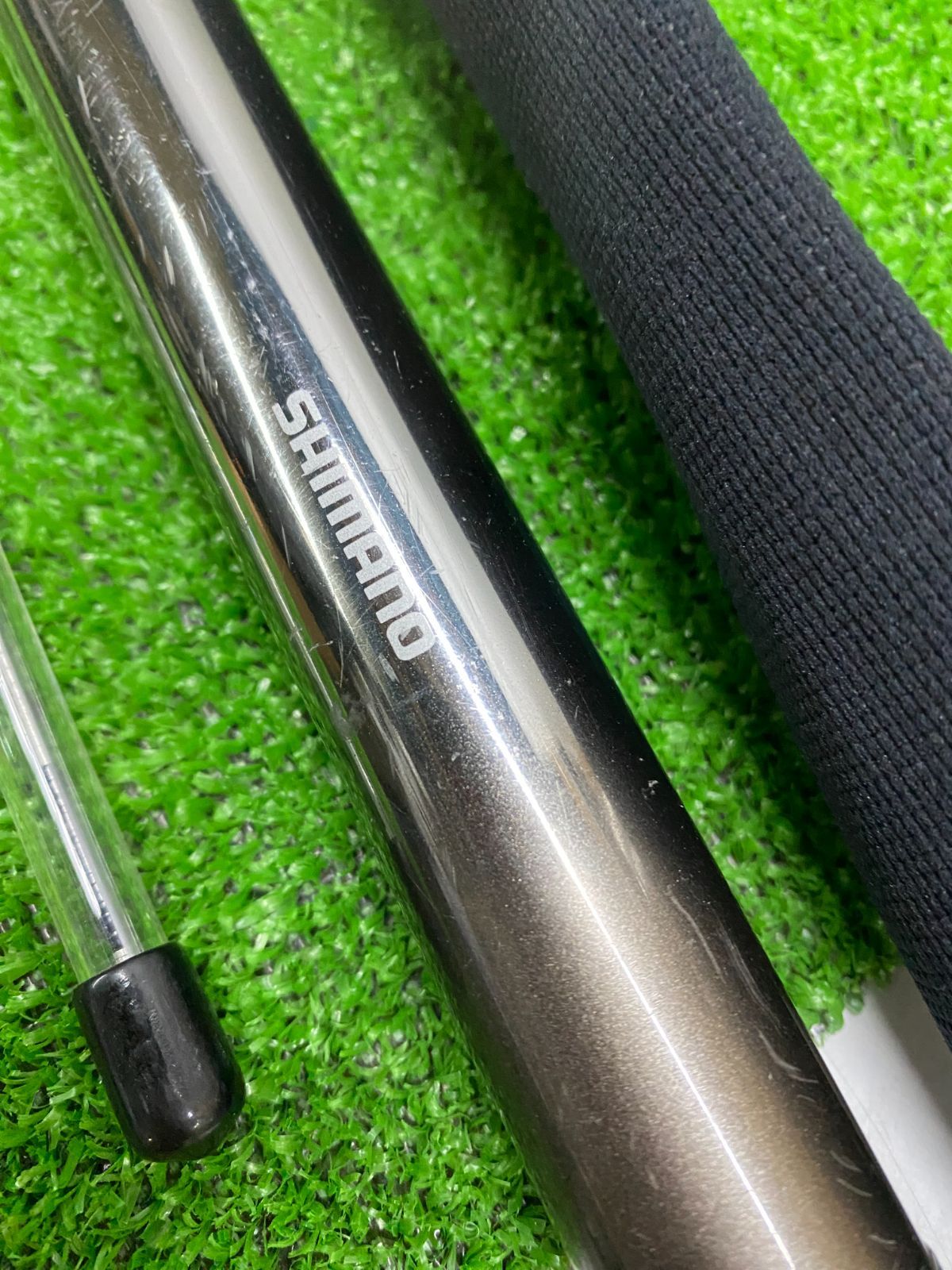○SIMANOシマノ AYUEX時雨2.75 8.5-90 釣り竿 鮎竿 保存袋付 中古
