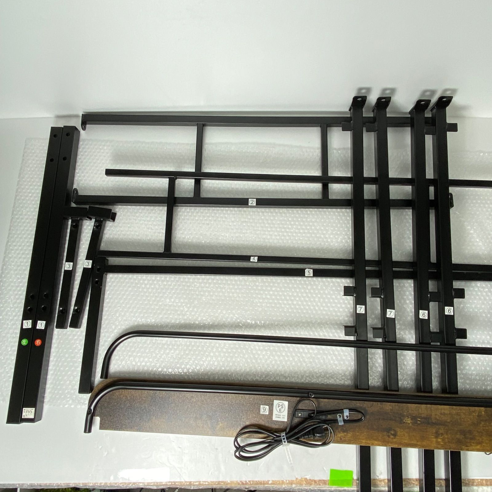 展示品】ニトリ シングル パイプベッド バジーナ C-STN JY ブラック