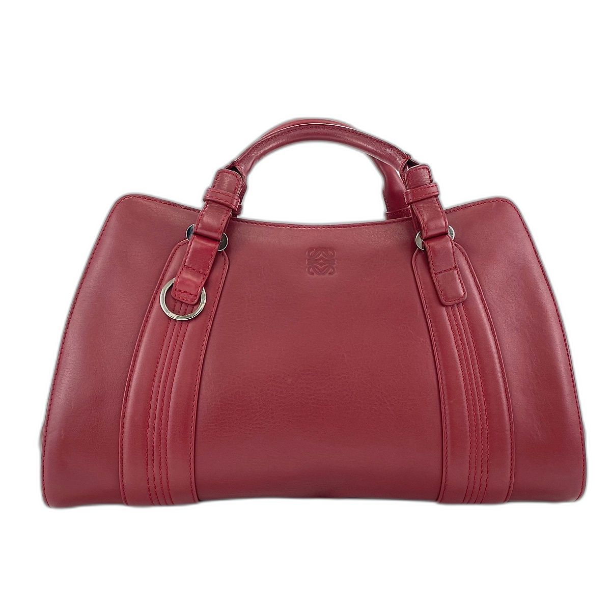 LOEWE ロエベ ハンドバッグ アナグラム カモッシヲ【中古】