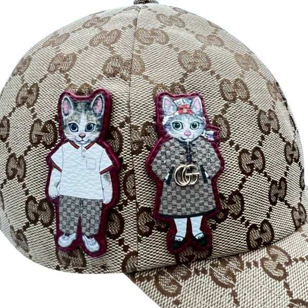 ○ 美品 グッチ GUCCI ヒグチユウコ コラボ ベースボール キャップ