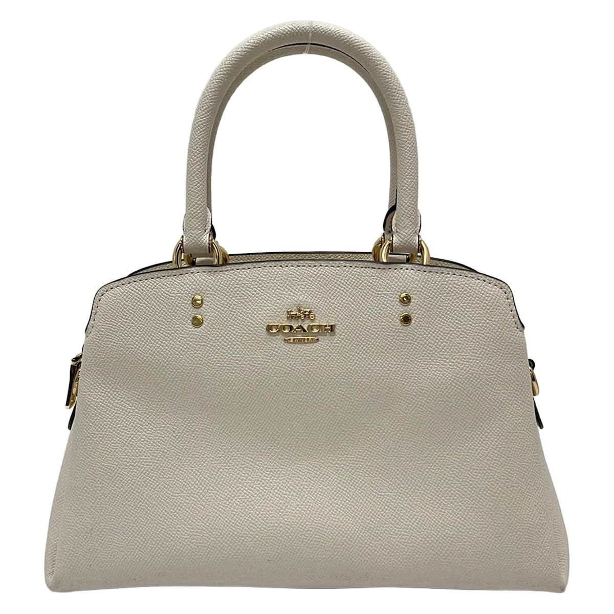 COACH(コーチ) ハンドバッグ ミニ リリー キャリーオール 91146 アイボリー レザー