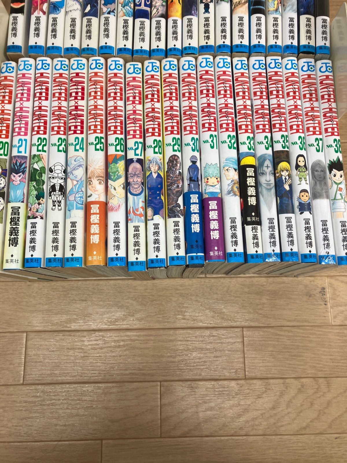 ☆②【未開封あり】ハンターハンター HUNTER×HUNTER 1~38巻 コミック