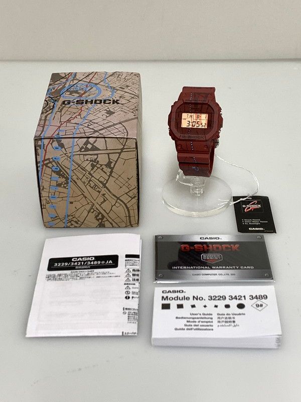 CASIO カシオ G-SHOCK TREASURE HUNT SERIES DW-5600SBY-4DR トレジャーハント シリーズ クォーツ腕時計 【196-260715-yn-40-min】 9,196円