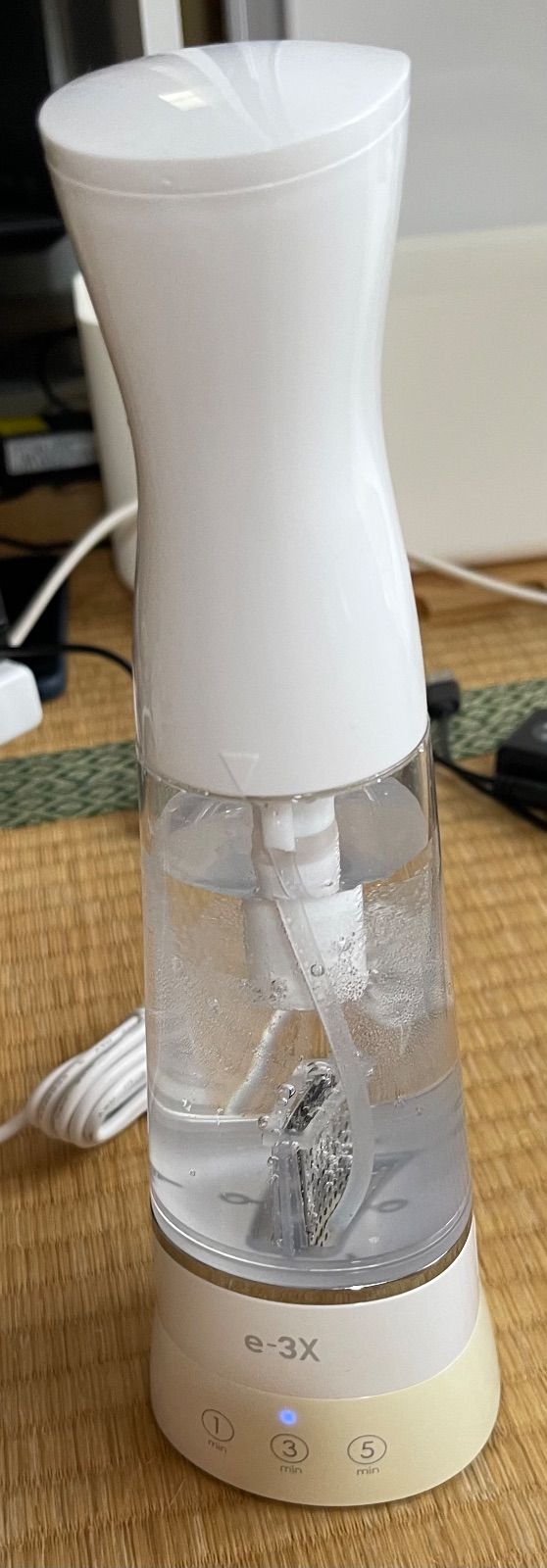 美品】MTG @LIFE e-3X 高機能除菌スプレー 除菌液生成器 充電器付き