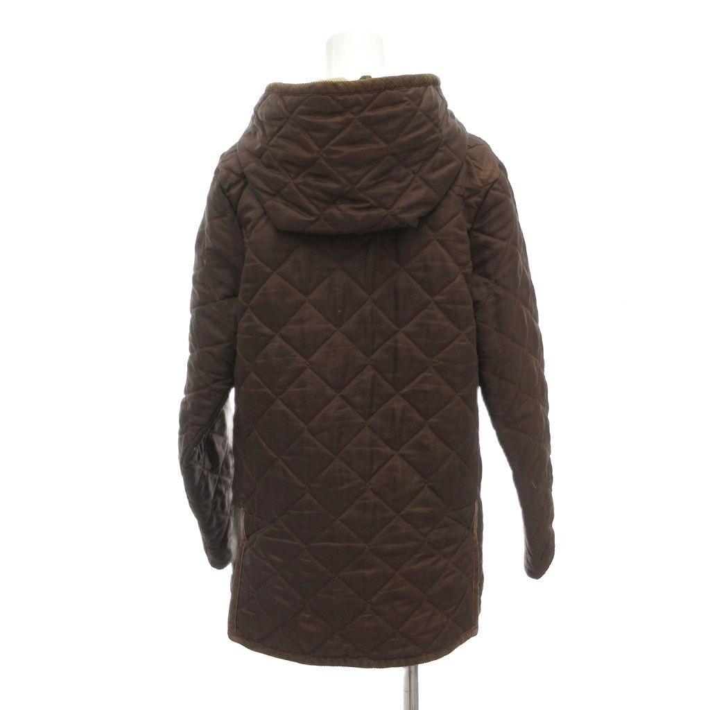LAVENHAM キルティングジレ サイズ38 ブラウン 茶色 ラベンハム LAVENHAM キルティングジャケット 中綿 UK38 茶 ブラウン