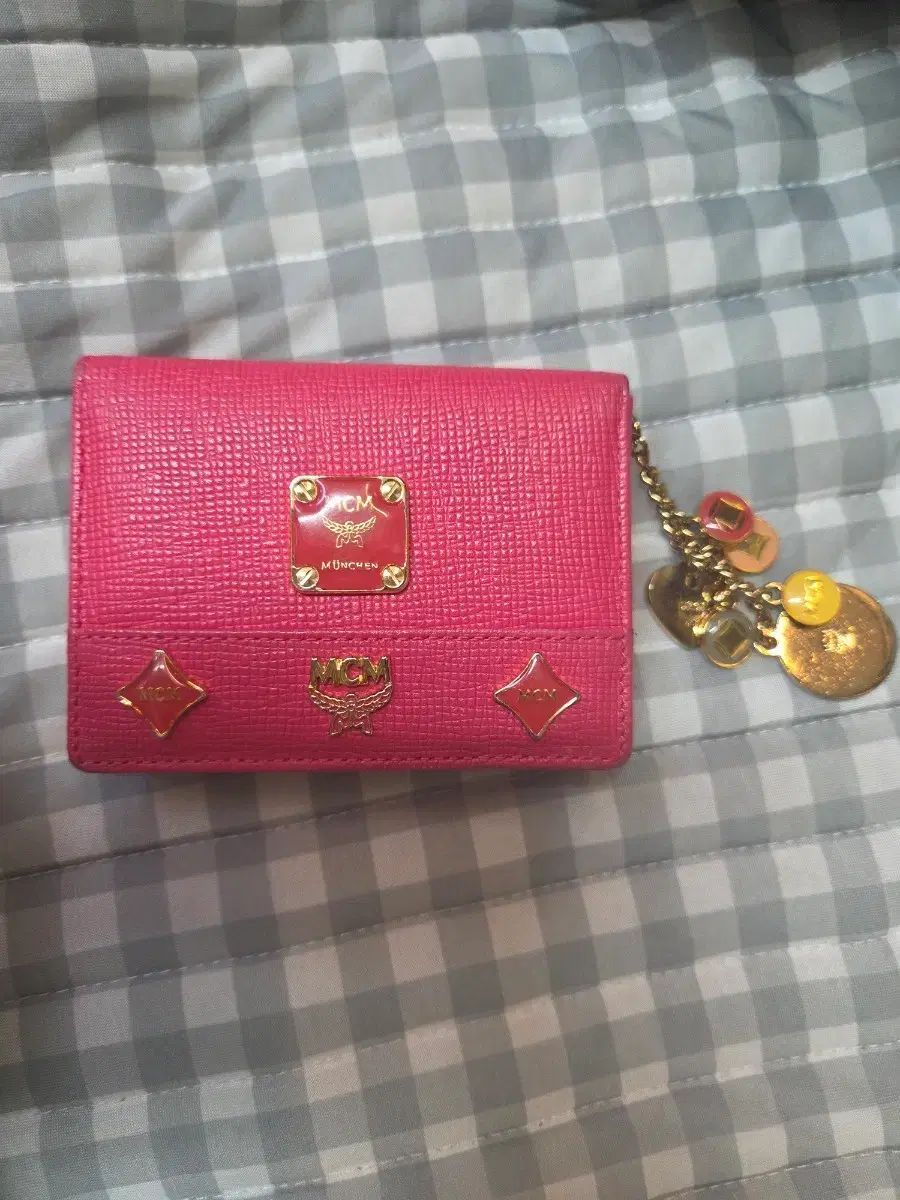 MCM カードピンク 財布