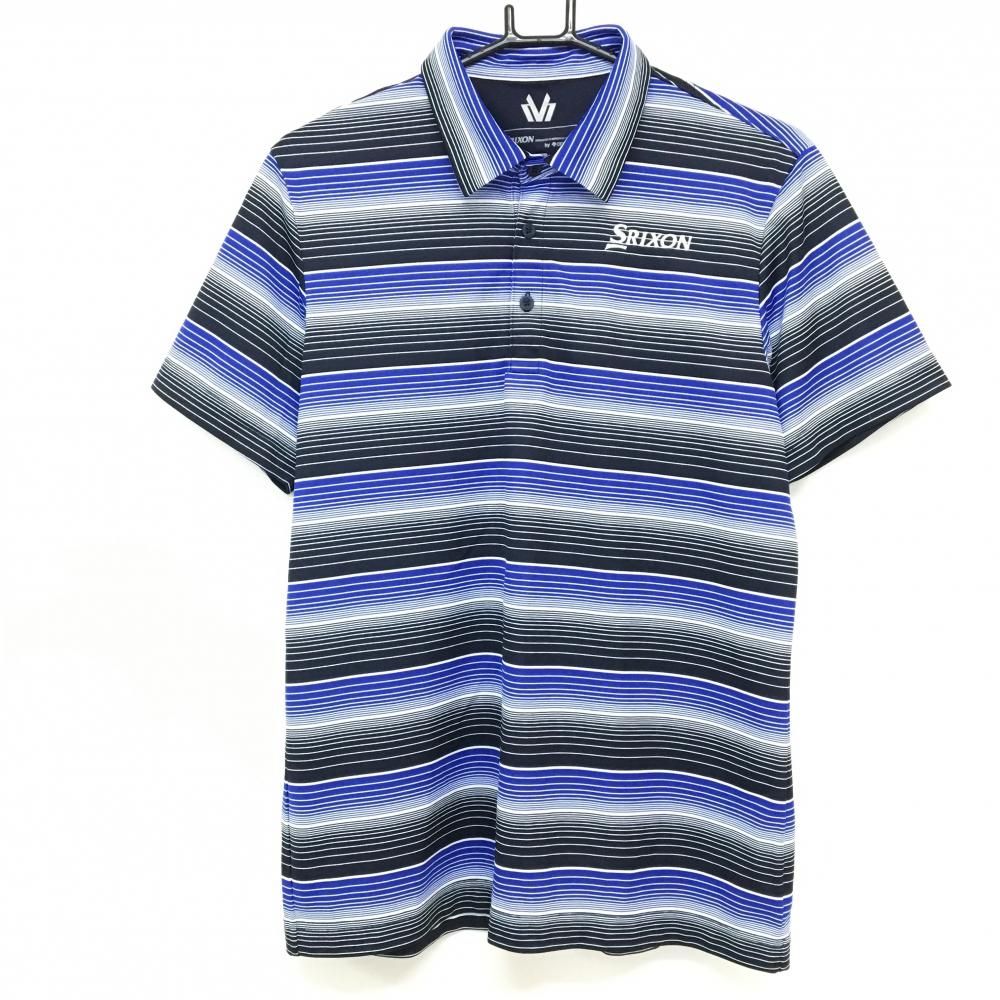 DESCENTE GOLF coco 中古 デサントゴルフ メンズ 半袖ポロシャツ L 紺