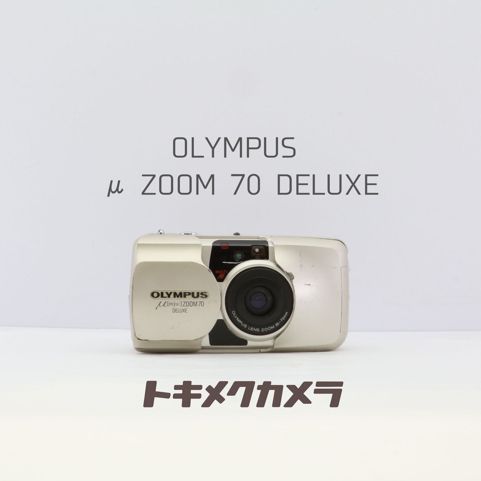 【完動品】OLYMPUS μ ZOOM 70 DELUXE フィルムカメラ 動作確認済み 8,190円